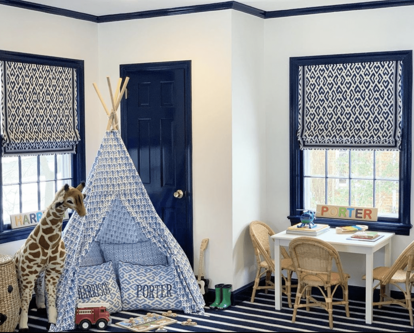 1 5 6 ChildrenR D by the Washington, DC firm Griffith Blythe Interiors. Photo credit: @griffithblytheinteriors